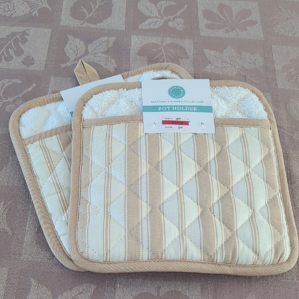 Pair Of Pot Holders/Oven Mitts